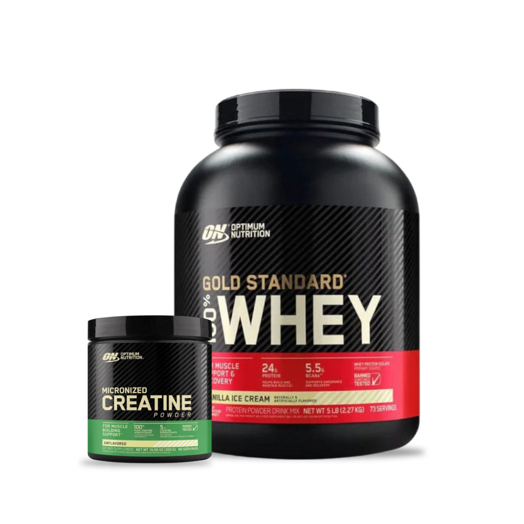 GOLD STANDARD 5LB+ CREATINA MONOHIDRATADA 300G - OPTIMUM NUTRITION