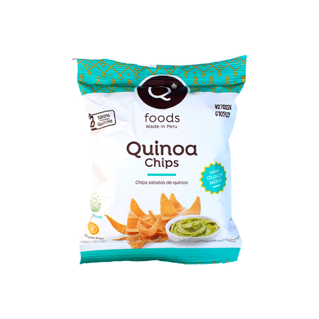 Chips de quinua sabor guacamole Qfoods