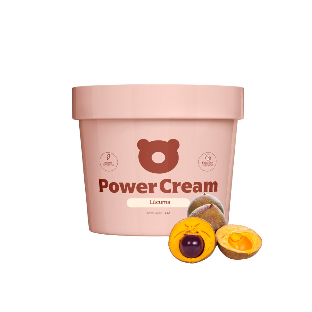 Helado proteico sin azúcar sabor lúcuma - Power Cream