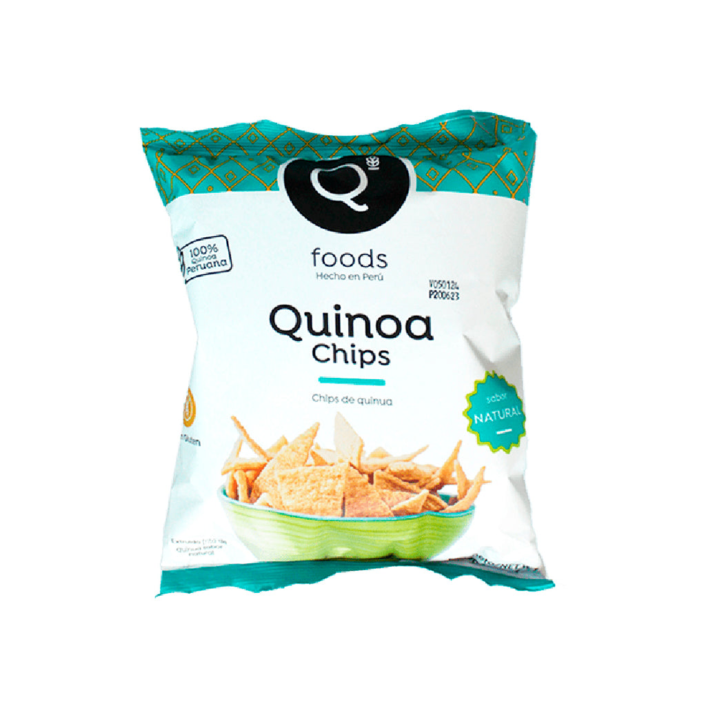 Chips de quinua sabor natural Qfoods