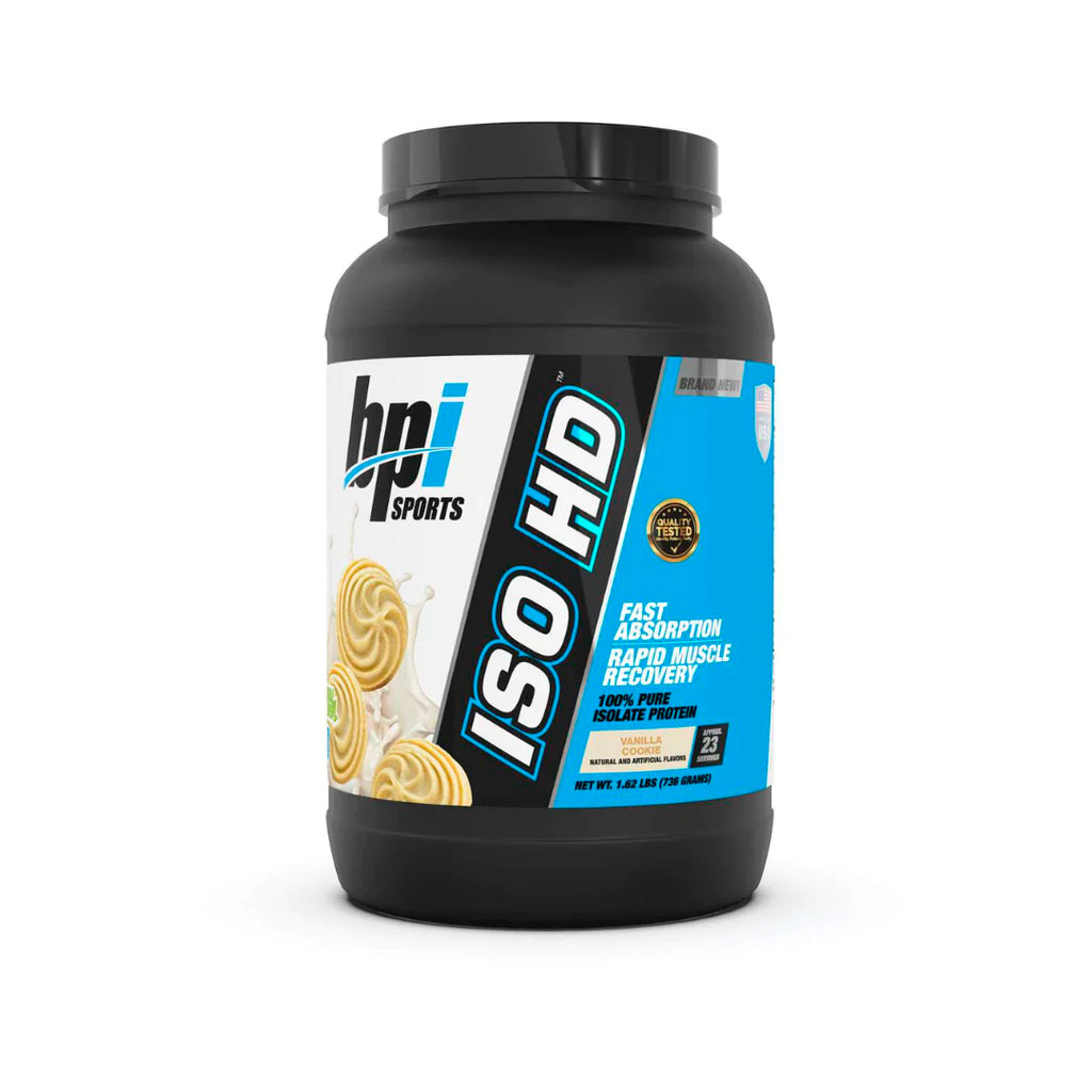 ISO HD PROTEINA AISLADA VAINILLA COOKIE 1.6 LB - BPI SPORTS