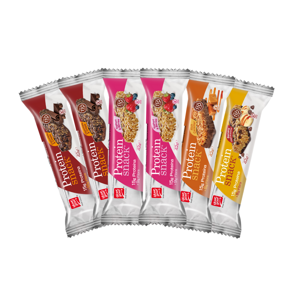 Pack 6 Barras de Proteína Protein Snack Your Goal
