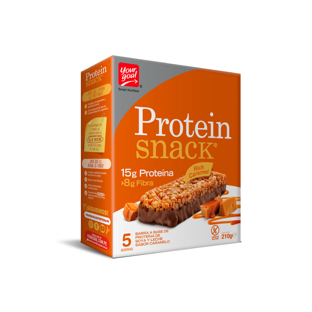 Barra de proteína Protein Snack Rich Caramel Your Goal